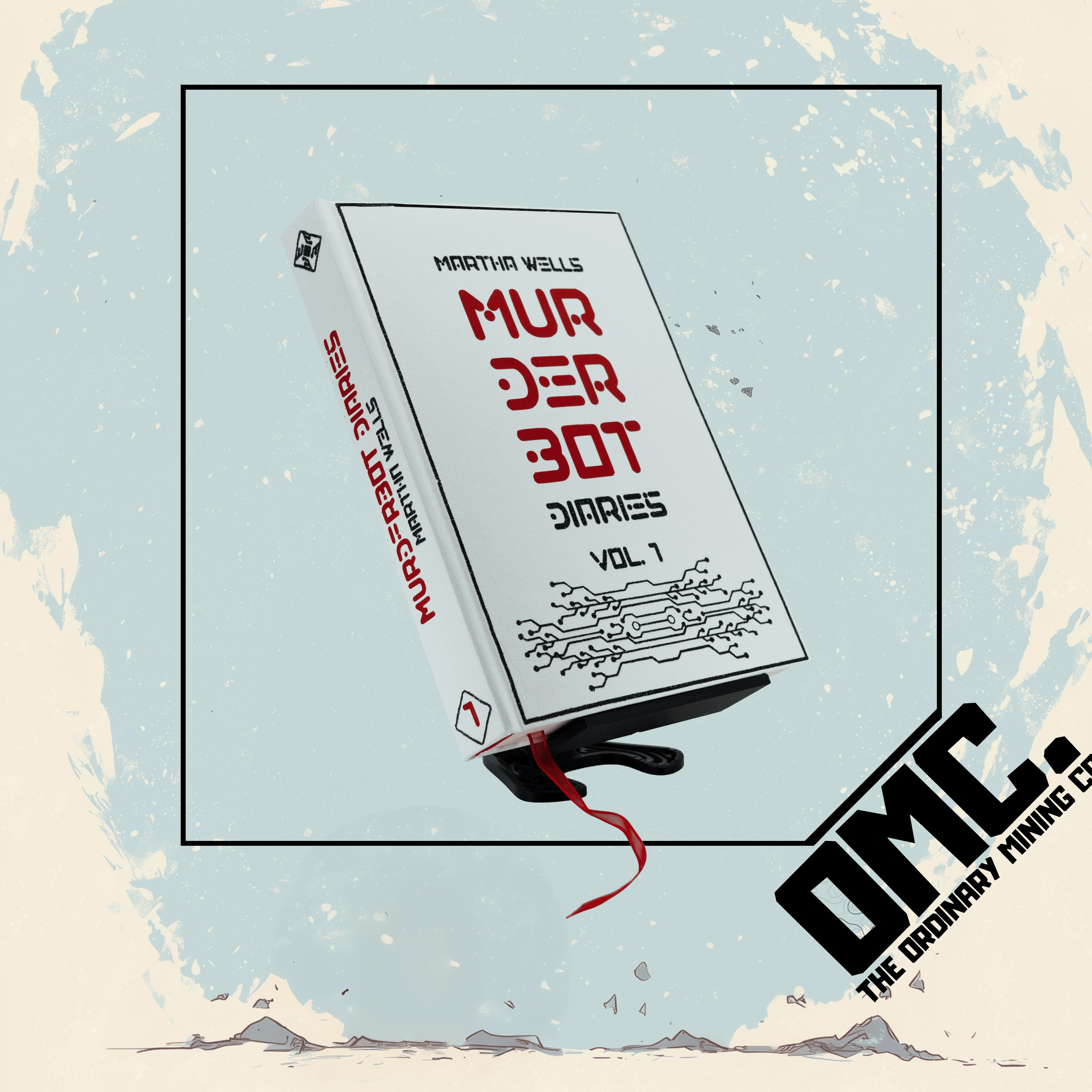 Murderbot Diaries Vol 1 - Custom Bound Book
