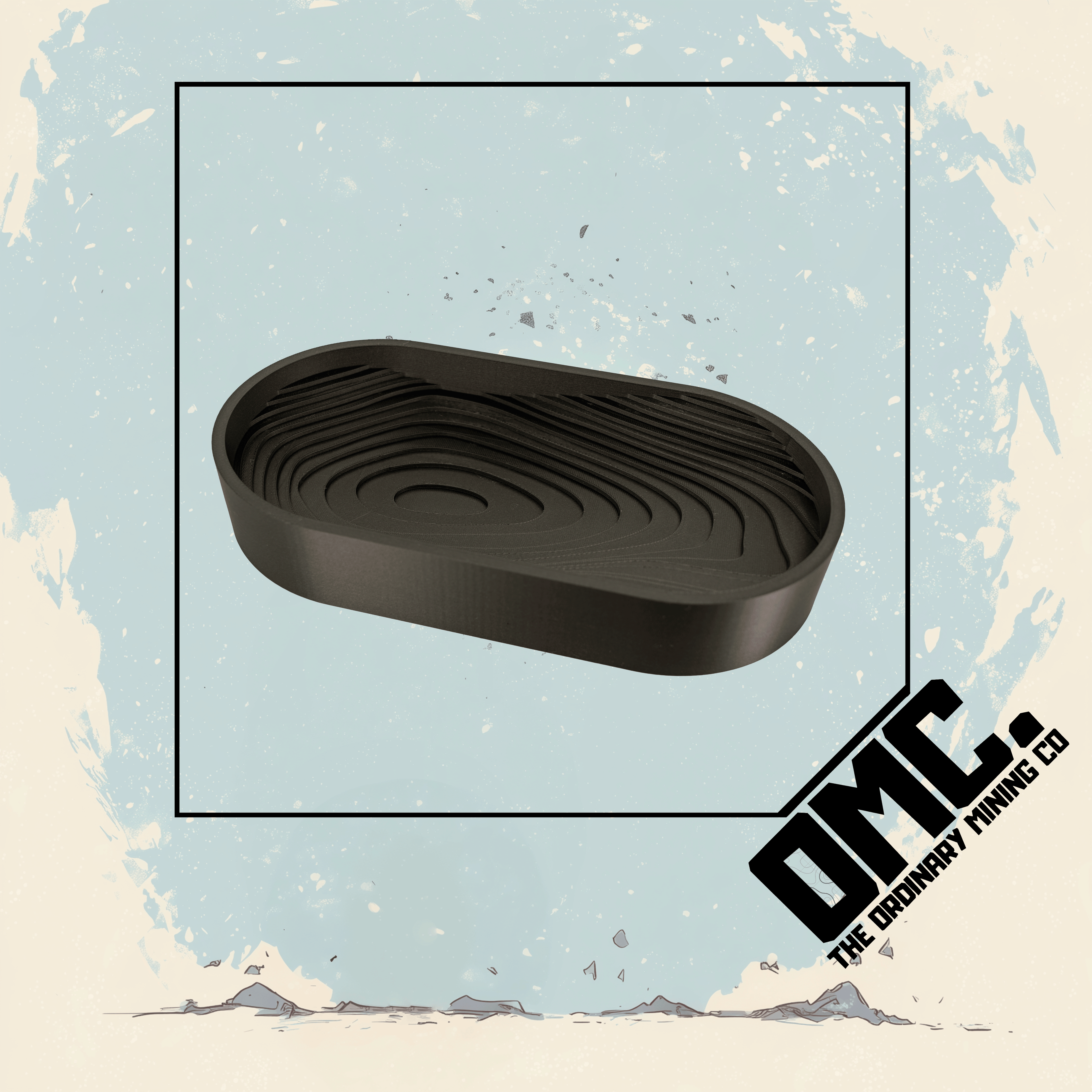 Topography Dish - 23cm